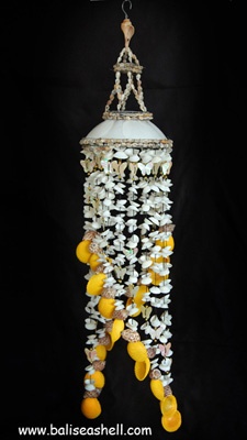 capiz shell wind chimes