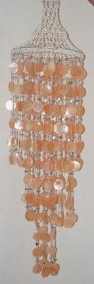 wind chimes capiz shell