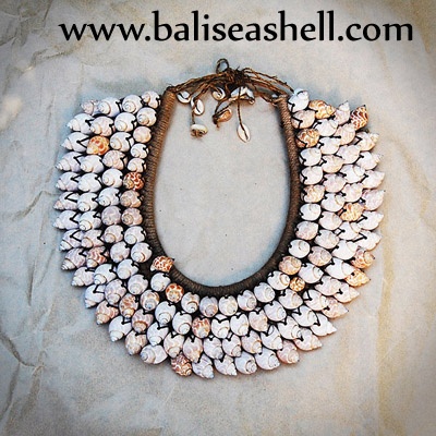 seashell native crafts decor necklace