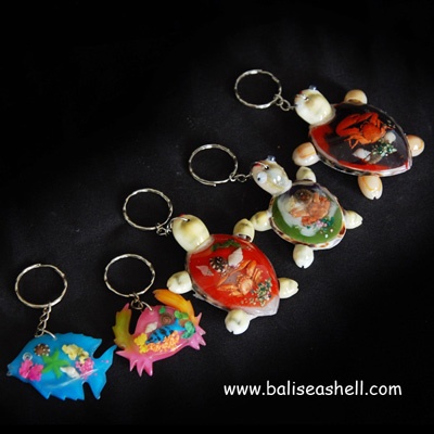 shell key ring