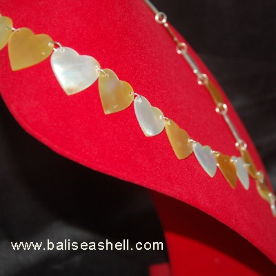 shell necklace bead love
