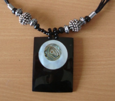 mosaic necklace