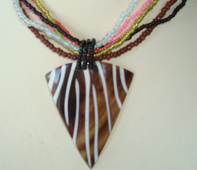 necklace with wadung shell