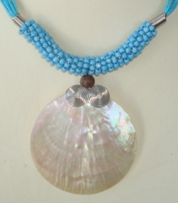 mother of pearl necklace pure