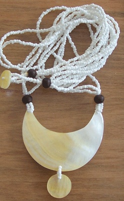 mother of pearl necklace
