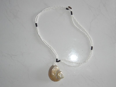 necklace bead tourqese mop