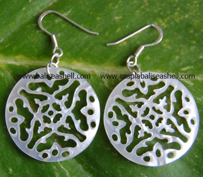 silver jewelry from bali earring