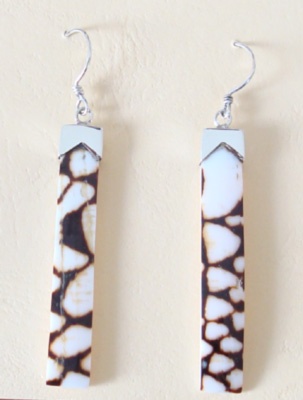 shell conus art with silver