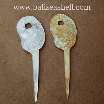 sea shell handicrafts hair clip