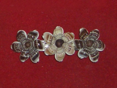 hairclip small shell flower