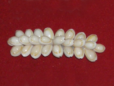 hairclip small shell made