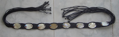 belt black clip shell