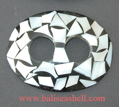 mosaic oval clap casper shell