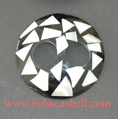 seashell clap art mosaic case
