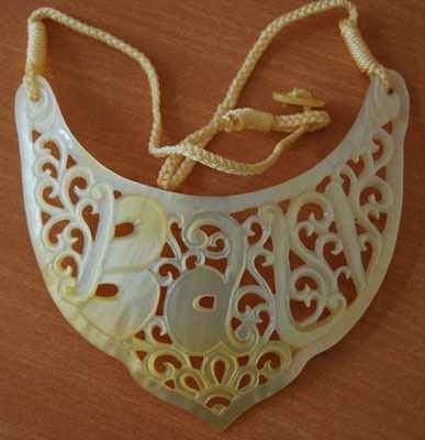 shell art carving art