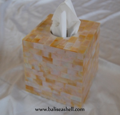 mother of pearl mixed art box tisue
