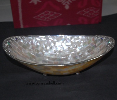 mother of pearl handicrafts with silver