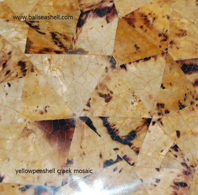pen brown cracked mosaic