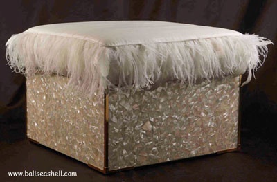 furniture sofa with gem jewellery
