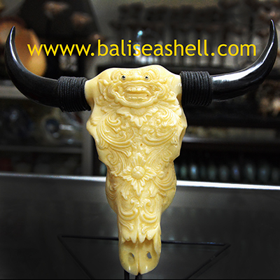 Balinese Carving Buffalo Ornament