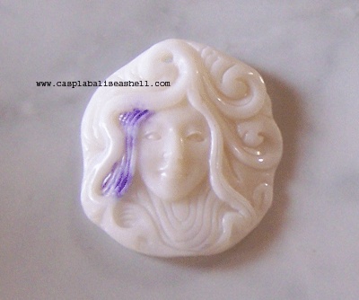 bone carving pendant
