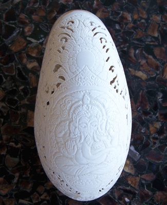nautilus carving style art