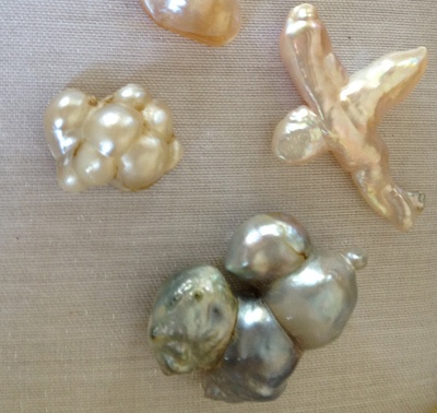 giant cultured pearl mosaic
