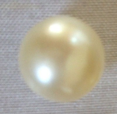 round shape silver south sea pearl
