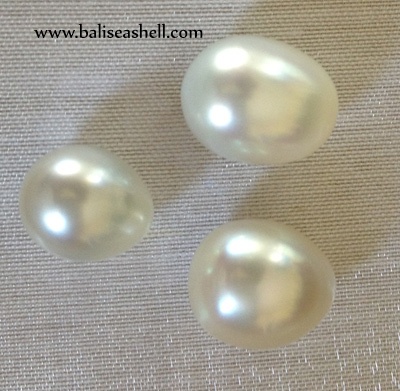 silver south sea pearl oval shape