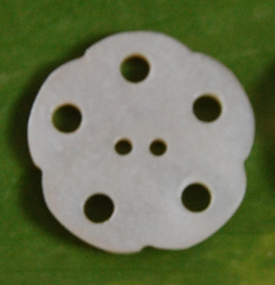 mother of pearl button hole