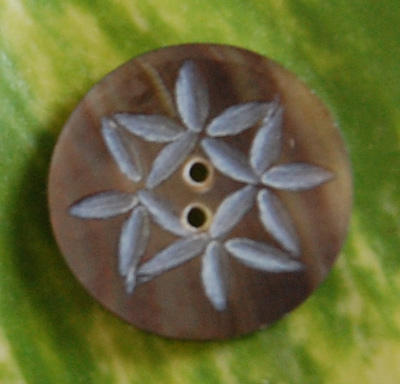 shell button cut art