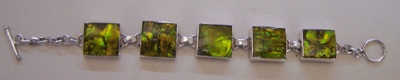 Paua Shell Breeclet With Silver