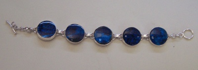 Paua Shell Breeclet With Silver