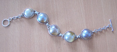 Mabe Pearl Silver Breeclet