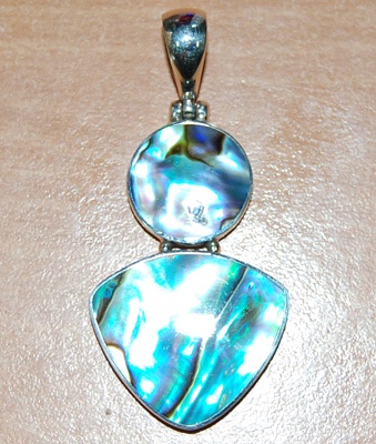 Silver Pendants With Seashell