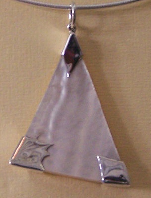 Mop Pendants Silver