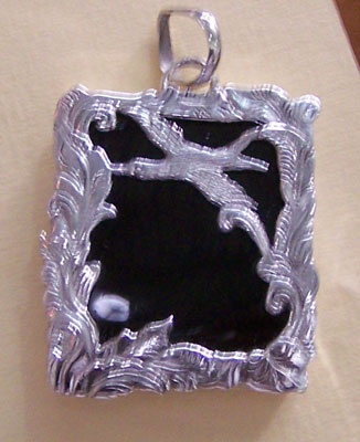 BlackPenShellSilver Pendants