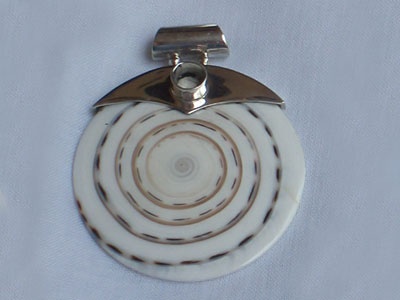 Pendant Conus Shell Silver